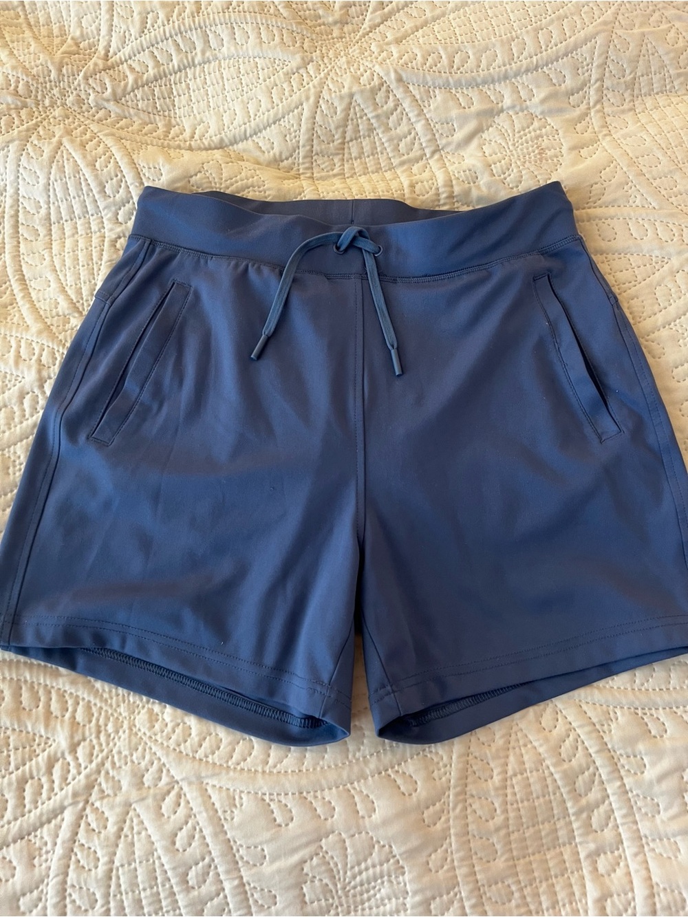 Yogalicious Women's Slate Blue Athletic Shorts